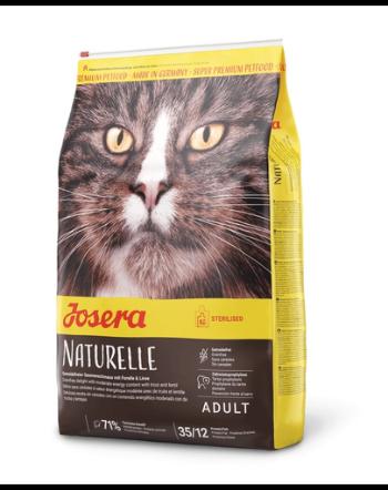 JOSERA Naturelle hrana uscata fara cereale pentru pisici dupa sterilizare/castare 10 kg