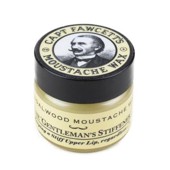 Captain Fawcett Ceară pentru mustață Sandalwood (Moustache Wax) 15 ml