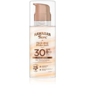 Hawaiian Tropic Hydrating Protection Face Lotion crema de soare pentru fata SPF 30 50 ml