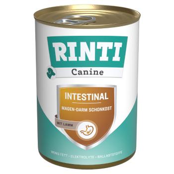 12x400g RINTI Canine Intestinal bárány nedves kutyatáp