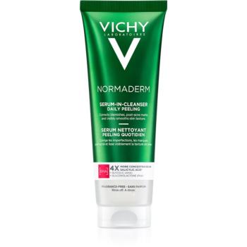 Vichy Normaderm Cleansing demachiant cu efect de peenling cu acid salicilic 125 ml