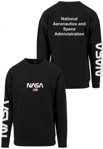 Mr. Tee NASA Crewneck black - S