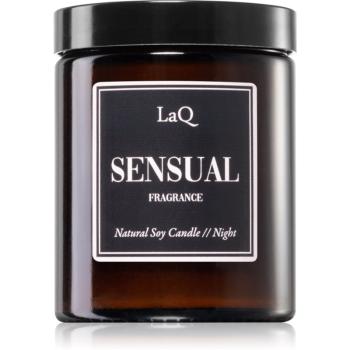 LaQ Sensual Night lumânare parfumată 180 ml