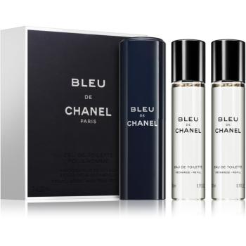 Chanel Bleu de Chanel Eau de Toilette pentru bărbați 3x20 ml