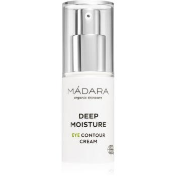 Mádara DEEP MOISTURE cremă iluminatoare împotriva cearcănelor și a pungilor de sub ochi 15 ml