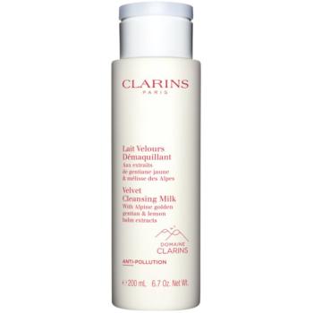 Clarins Cleansing Velvet Cleansing Milk lapte demachiant delicat 200 ml