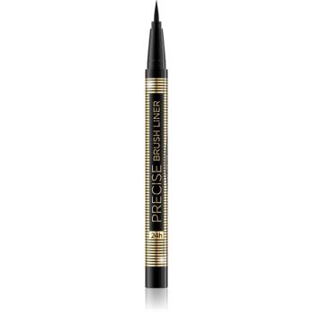 Eveline Cosmetics Precise Brush Liner creion pentru conturul ochilor culoare Black 6 ml