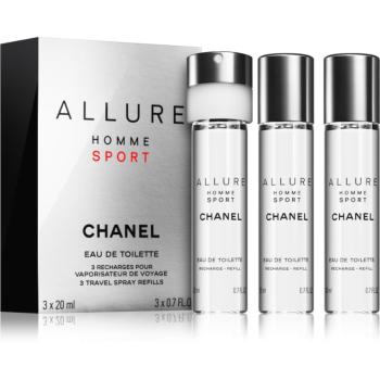 Chanel Allure Homme Sport Eau de Toilette pentru bărbați 3 x 20 ml
