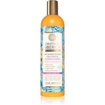 Natura Siberica Oblepikha (Sea-Buckthorn) Balsam curatare profunda pentru par normal spre gras 400 ml