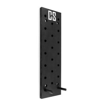 Capital Sports PEGSTAR Pegboard, scândură pentru ridicări, TRAININGSBOARD 102X30X3,8, negru