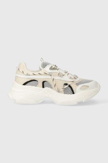 Tenisky Twinset béžová barva, 241TCP092