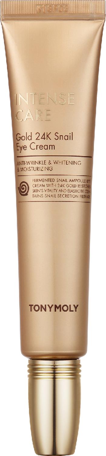 Tony Moly Crema de ochi împotriva ridurilor Intense Care Gold 24K Snail (Eye Cream) 30 ml