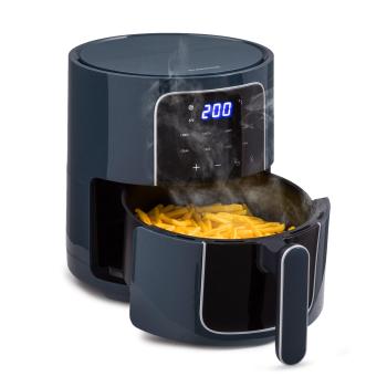 Klarstein Crisp-Pro, friteuză cu aer cald, Air Fryer, 1400 W, 3,5 litri, 8 programe, cronometru