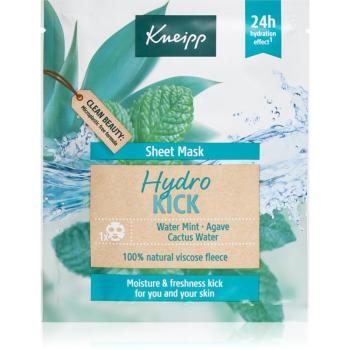 Kneipp Hydro Kick mască textilă hidratantă 1 buc