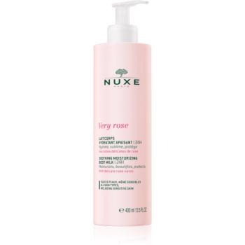 Nuxe Very Rose Soothing Moisturising Body Milk lapte de corp calmant 400 ml