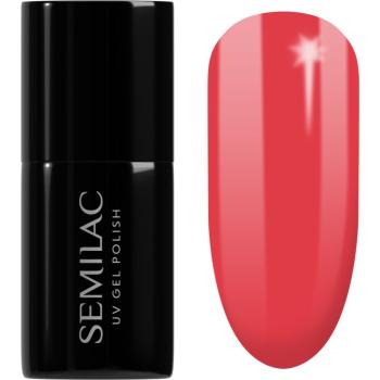 Semilac UV Hybrid Unique lac de unghii sub forma de gel culoare 134 Red Carpet 7 ml