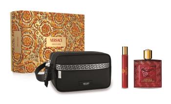 Versace Eros Flame - EDP 100 ml + EDP 10 ml + geantă cosmetică