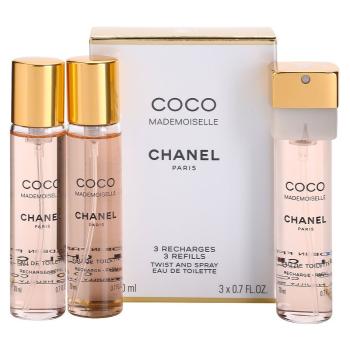 Chanel Coco Mademoiselle Eau de Toilette pentru femei 3x20 ml