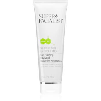 Super Facialist Salicylic Acid Anti Blemish mască cu argilă cu efect detoxifiant 125 ml