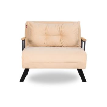 Fotoliu Sando Single Cream, crem deschis