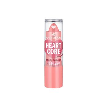 Essence  Heart Core Fruity Lip Balm - 03 Wild Watermelon  Starostlivosť & podkladové bázy na pery Ružová