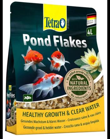 TETRA Pond Flakes 4 L Fulgi de hrana pentru pesti de iaz