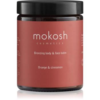 Mokosh Orange & Cinnamon balsam autobronzant corp si fata 180 ml