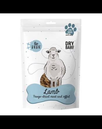 PAKA ZWIERZAKA PEPE Freeze-dried carne liofilizata pentru caini si pisici, plamani de miel 50g