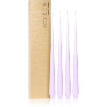ester & erik taper candle crocus delight (no. 07) lumanare 4x32 cm
