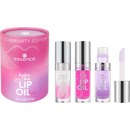 essence Hydra Kiss Lip Oil Trio set îngrijire buze