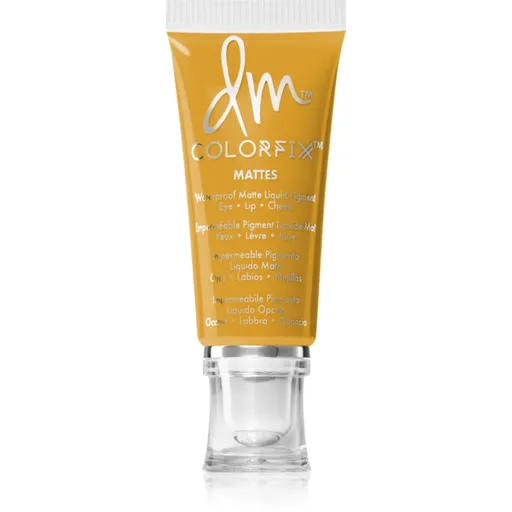 Danessa Myricks Beauty Colorfix Mattes machiaj multifuncțional pentru ochi, buze și față culoare Primary Yellow 10 ml