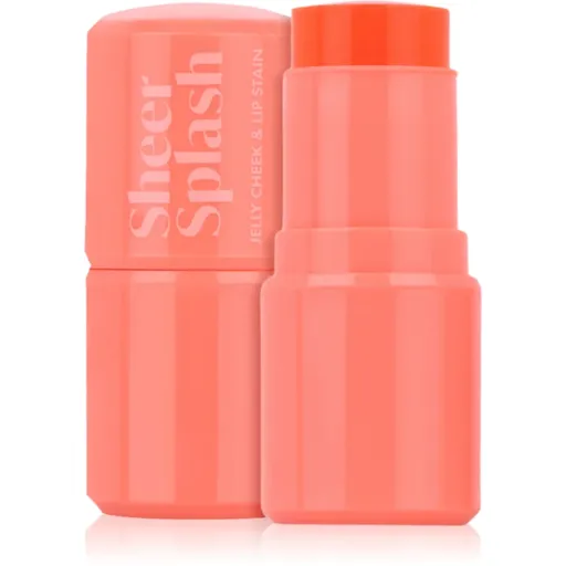Barry M Sheer Splash fard multifuncțional, pentru buze și obraz culoare Papaya Pool 5.8 g