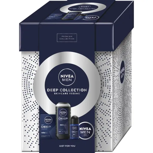 NIVEA MEN Deep Collection set cadou corp si fata