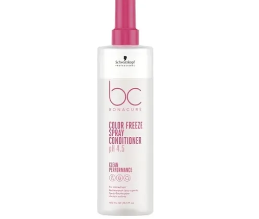 Balsam Spray Pentru Par Vopsit Schwarzkopf Professional Bonacure Clean Performance Color Freeze 400 ml
