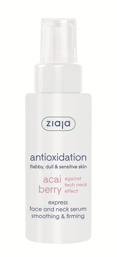 Ziaja Ser pentru curățarea feței și a gâtului Acai Berry (Express Face and Neck Serum) 50 ml