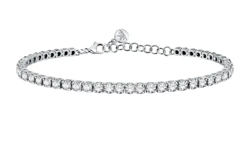 Morellato Brățară de lux din argint cu pietre de zircon Tesori SAIW123