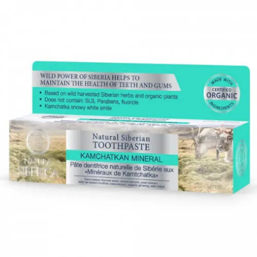 Natura Siberica Pasta de dinți naturală KamchatkanMineral(Toothpaste) 100 g