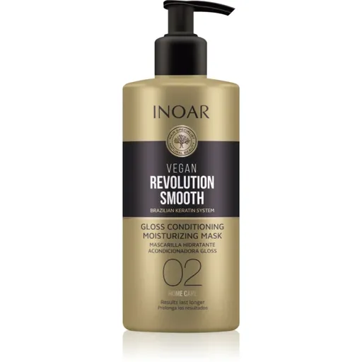 INOAR Vegan Revolution Smooth masca hidratanta pentru netezire pentru păr 350 ml