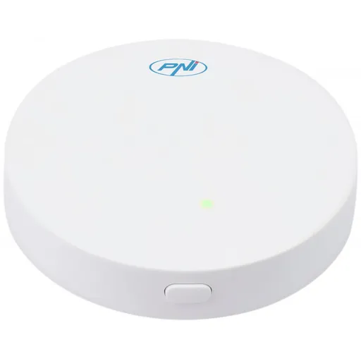 Hub Internet PNI CT25WIFI pentru Cap termostatic PNI CT25T, pentru control temperatura calorifere din aplicatie mobil Tuya Smart