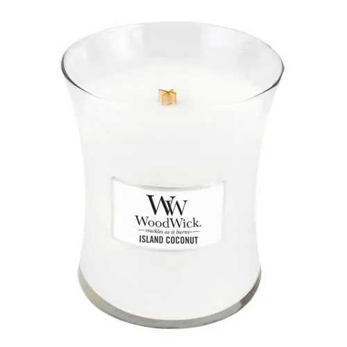 WoodWick Lumânare parfumată Coconut Island 275 g