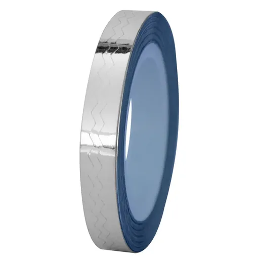 Banda Metalica Zig-Zag Argintiu