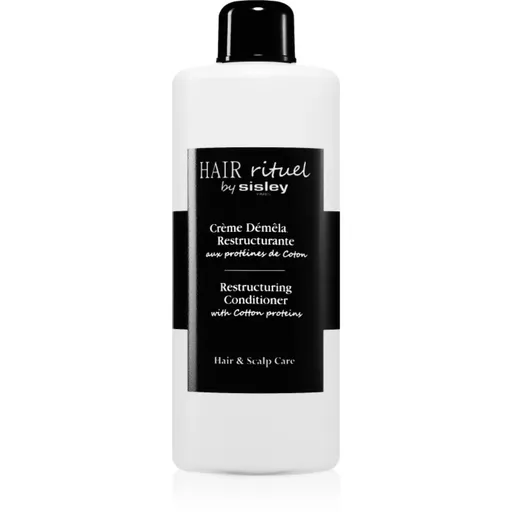 Hair Rituel by Sisley Restructuring Conditioner with Cotton proteins balsam cu efect de netezire împotriva părului fragil cu proteine 500 ml