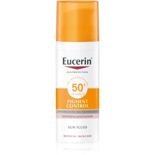 Eucerin Sun Pigment Control emulsie protectoare împotriva hiper-pigmentării tenului SPF 50+ 50 ml