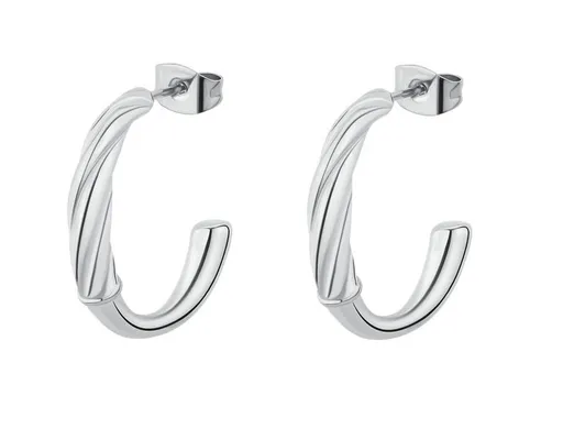 Brosway Cercei semicirculari din oțel Amy BAY26