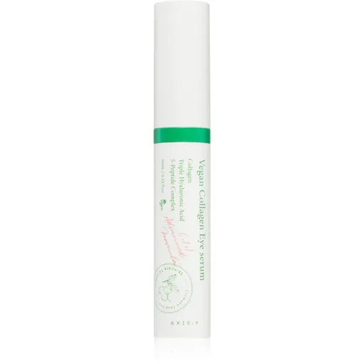 AXIS-Y 6+1+1 Advanced Formula Vegan Collagen Eye Serum ser de ochi împotriva pungilor și a ridurilor cu colagen 10 ml