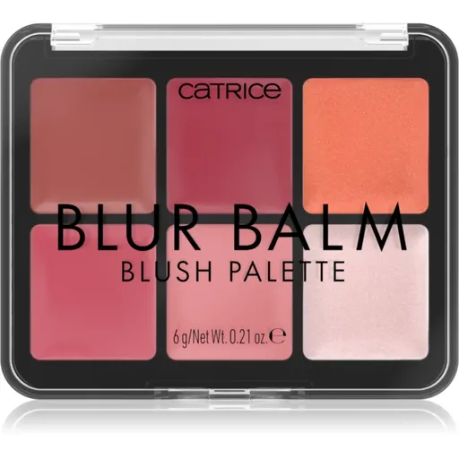 Catrice Blur Balm paleta fard de obraz culoare 010 Blush Blindness 6 g