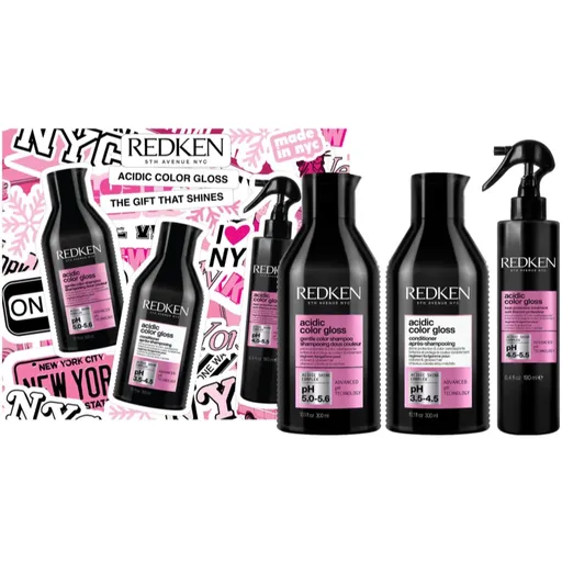 Redken Acidic Color Gloss set cadou pentru păr vopsit