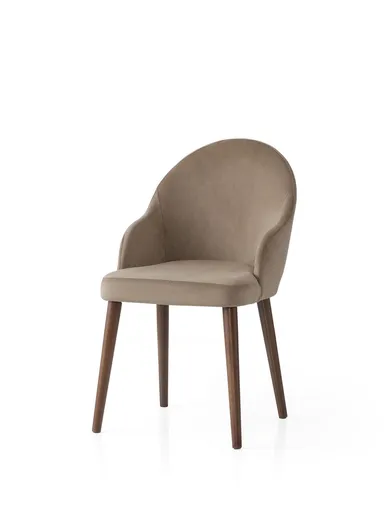 Set scaune 2 piese, Hanah Home, Coco, Bronz