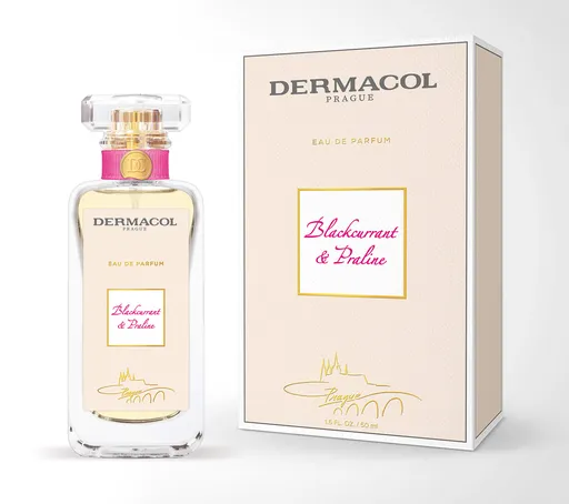 Dermacol Apă de parfum cu aromă de coacăz negru și praline dulci lackcurrant and Praline EDP 50 ml
