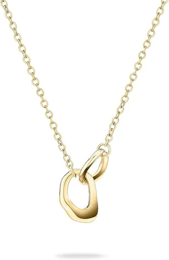 Tamaris Colier elegant placat cu aur Organic Shapes TJ-0616-N-45